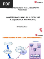 Conectividad en Las Aip y CRT de Las II - Ee (Servidor y Estaciones) (In 2.3)