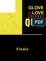 Cricket Quiz Finals