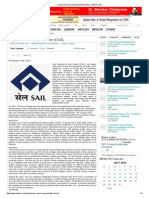 Corporate Social Responsibility of SAIL - INDIA CSR