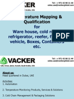 Temperature Mapping Study and Qualification - Vacker UAE