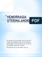 Hemorragia Uterina Anormal