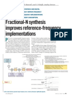 Reference Frequency Stability