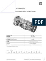 6-Speed Synchromesh Transmission For Light Pickups: ZF-Ecolite (Pickup)