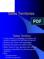 Sales Territories