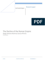 The Decline of The Western Roman Empire Final Essay