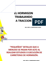 El Hormigon A Traccion