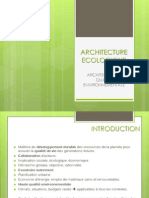 Architecture Ecologique