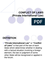 Conflict of Laws