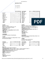 Box Score (7-29)