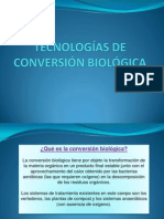 Tecnologías de Conversión Biológica Diapo