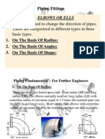 Piping Fittings: Elbows or Ells