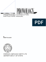 FSI - French Phonology - Instructors Manual (Learning French)