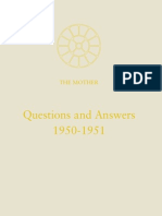 Questions and Answers 1950-1951 by Holy Mother