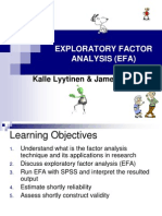 Factor Analysis