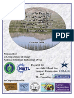 A Guide To Practical Management of Produced Water From Onshore Oil and Gas Operations in The United States