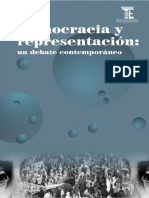 Democracia y Representacion Un Debate Contemporaneo