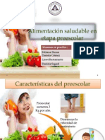 Alimentación Saludable en Etapa Preescolar Final