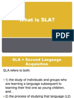 What Is SLA