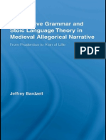 Jeffrey Bardzell-Speculative Grammar and Stoic Language Theory in Medieval Allegorical Narrative - From Prudentius To Alan of Lille (Studies in Medieval Hstory and Culture) (2008)