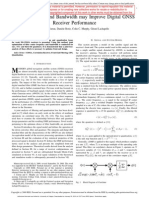 Reducing Front-End Bandwidth May Improve Digital GNSS Receiver Performance