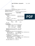 ANSYS - Sample 2 D Problem Axisymmetric