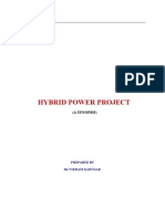 Hybrid Power Projects