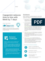 Capgemini Case Study