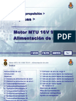 Motor Mtu 16 V 956 TB 91 - 09 Alimentacion de Aire