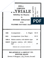 Kyriale Modern Notation