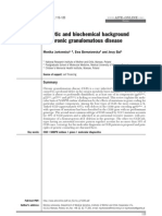 Genetic and Biochemical Background of Chronic Granulomatous Disease