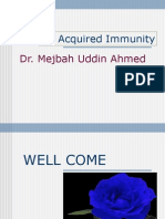 Acquired Immunity: Dr. Mejbah Uddin Ahmed