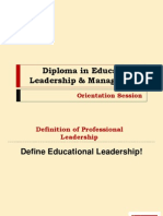 Diploma in Educational Leadership & Management Online