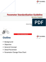 Parameter Standarization Guideline