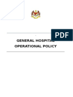 Whole Hospital Policy 011111