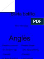 Silvia Bolillo: 4rt C. Informàtica