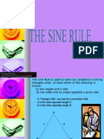 The Sine and Cosine Rule