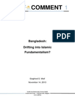 Comment: Bangladesh: Drifting Into Islamic Fundamentalism?