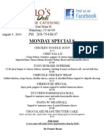 Daily Specials