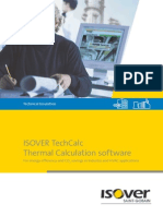 Isover Techcalc Thermal Calculation Software: Technical Insulation