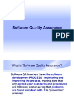 Software Quality Assurance