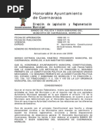 Bando de Policía y Buen Gobierno PDF