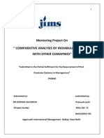 Comparative Analysis of Indiabull Securities With Other Companies