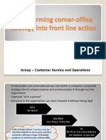 Assignment 1 - Transforming Corner-Office Strategy Into Front Line Action - CS&O - Final