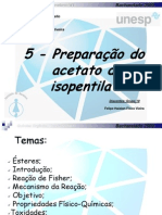 Preparação Do Acetato de Isopentila