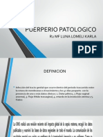 Puerperio Patologico