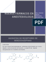 Nuevos Fármacos en Anestesiologia