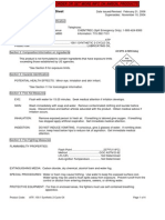 AMSOIL Material Safety Data Sheet: Aio Nfpa & Hmis Rating