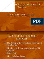 1 DC System DC AC Circuit at The Sub Station