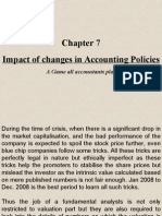 Impact of Changes in Accounting Policies