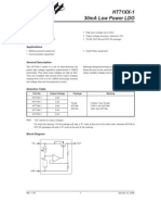 HT71XX-1 30ma Low Power LDO: Features